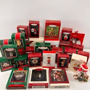 Lot 29 Hallmark Keepsake Ornaments Christmas Tree Decor Scooby Doo Snowman